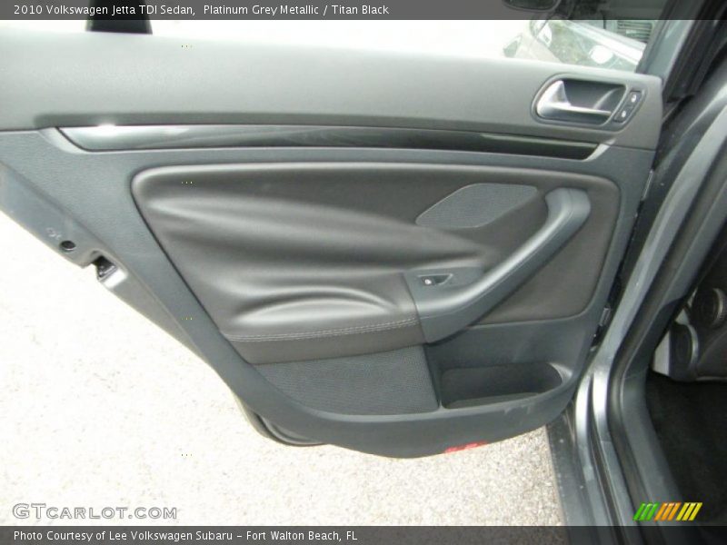 Platinum Grey Metallic / Titan Black 2010 Volkswagen Jetta TDI Sedan