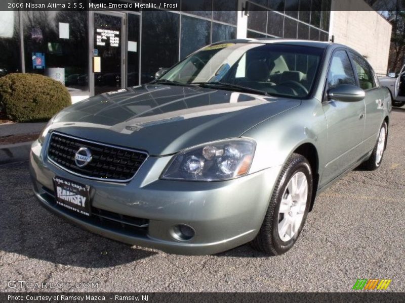 Mystic Emerald Metallic / Frost 2006 Nissan Altima 2.5 S
