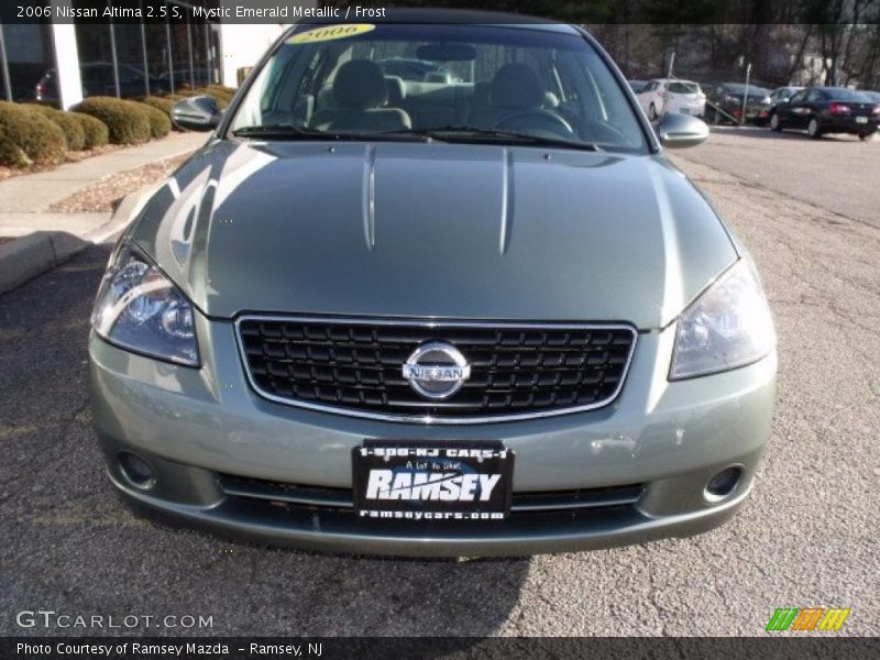Mystic Emerald Metallic / Frost 2006 Nissan Altima 2.5 S