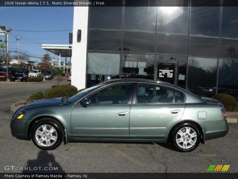 Mystic Emerald Metallic / Frost 2006 Nissan Altima 2.5 S
