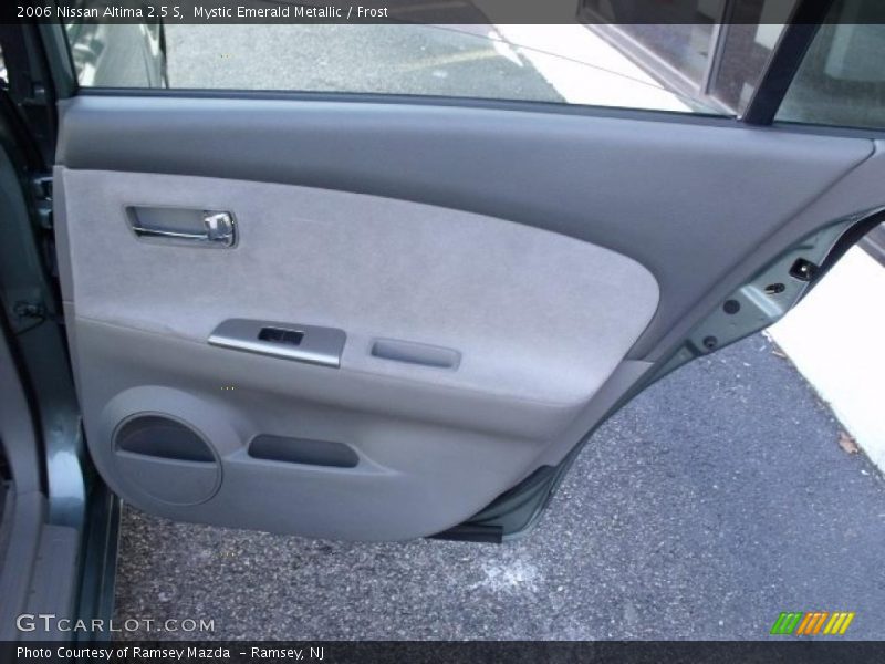Mystic Emerald Metallic / Frost 2006 Nissan Altima 2.5 S