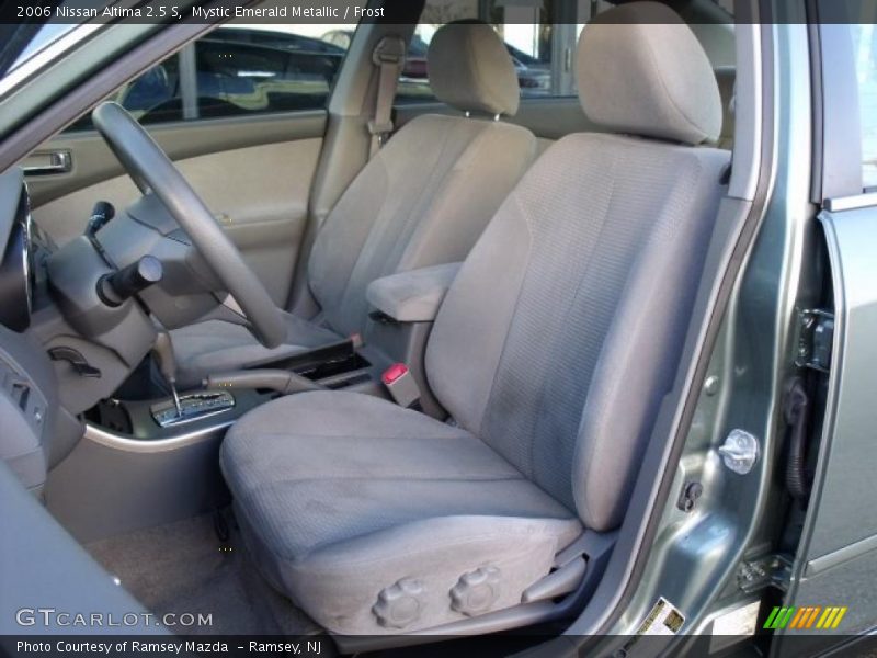 Mystic Emerald Metallic / Frost 2006 Nissan Altima 2.5 S