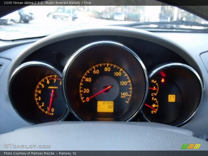 Mystic Emerald Metallic / Frost 2006 Nissan Altima 2.5 S