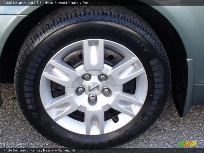 Mystic Emerald Metallic / Frost 2006 Nissan Altima 2.5 S