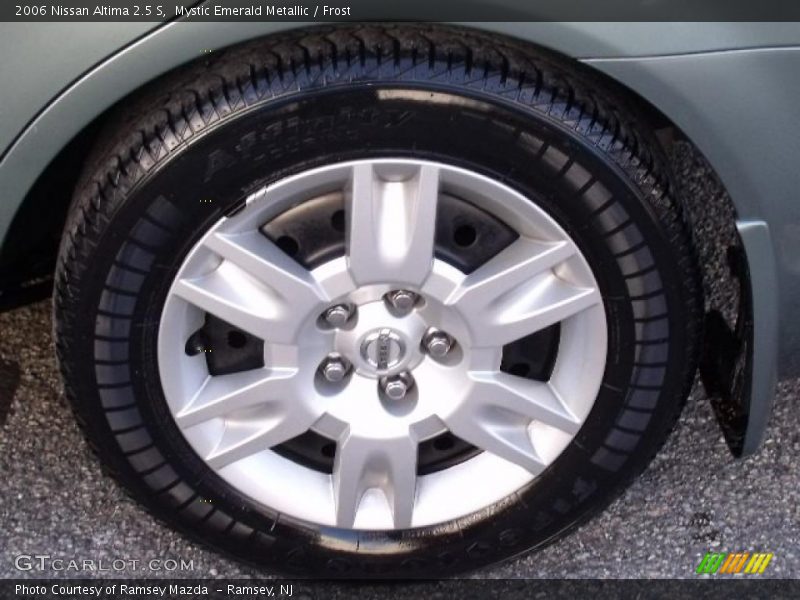 Mystic Emerald Metallic / Frost 2006 Nissan Altima 2.5 S