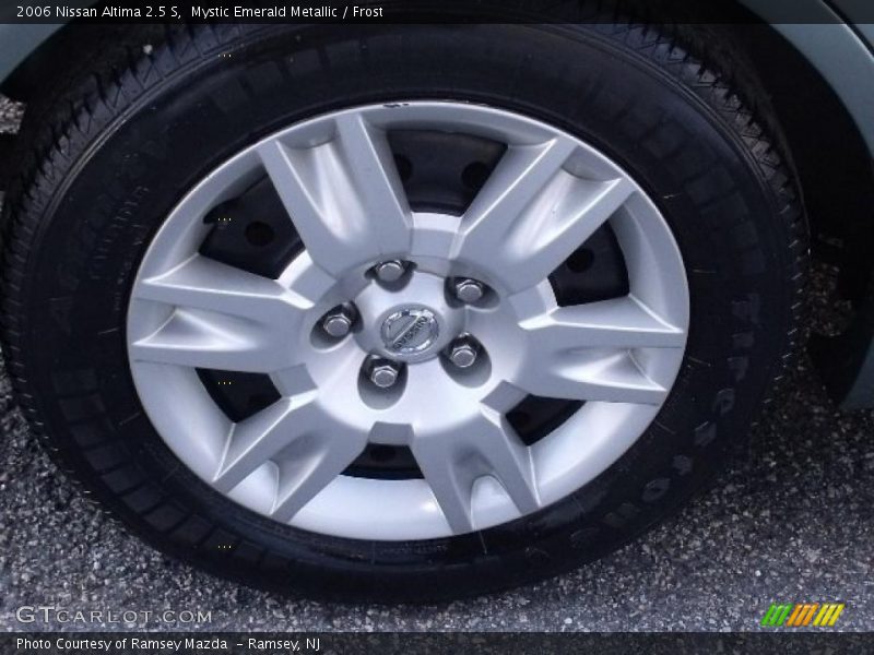 Mystic Emerald Metallic / Frost 2006 Nissan Altima 2.5 S