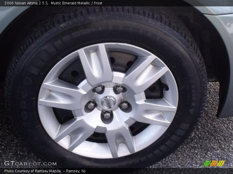 Mystic Emerald Metallic / Frost 2006 Nissan Altima 2.5 S