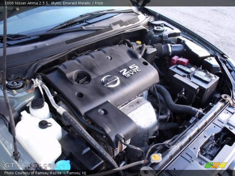 Mystic Emerald Metallic / Frost 2006 Nissan Altima 2.5 S