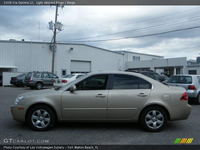 Light Almond Beige / Beige 2008 Kia Optima LX