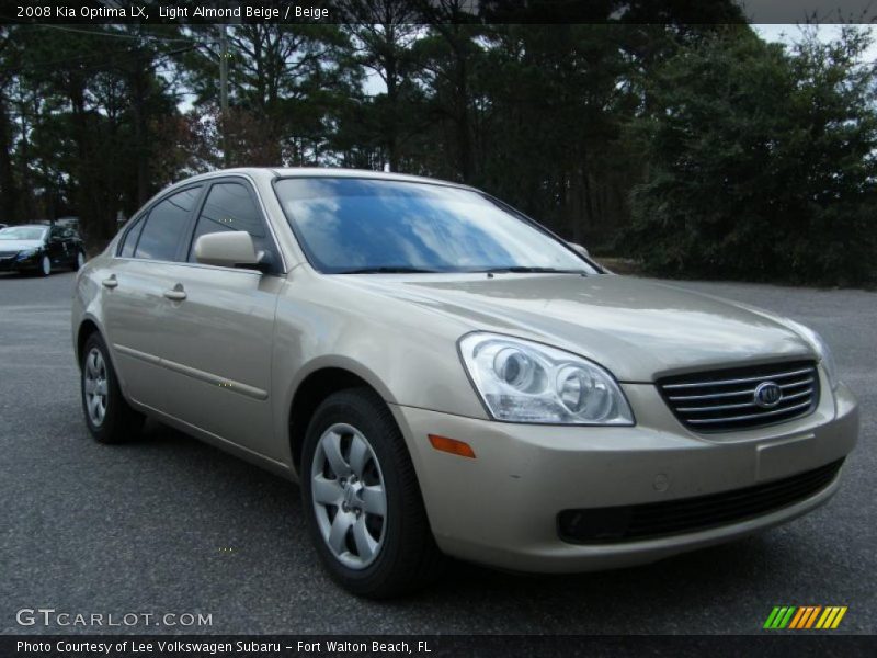 Light Almond Beige / Beige 2008 Kia Optima LX