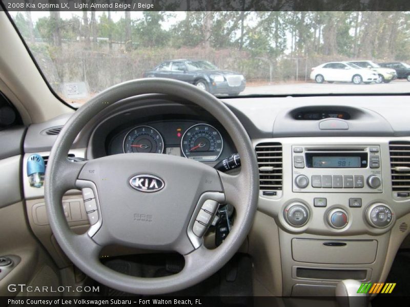 Light Almond Beige / Beige 2008 Kia Optima LX