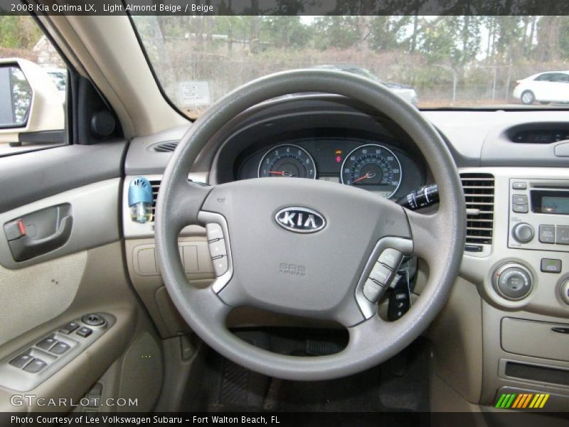 Light Almond Beige / Beige 2008 Kia Optima LX