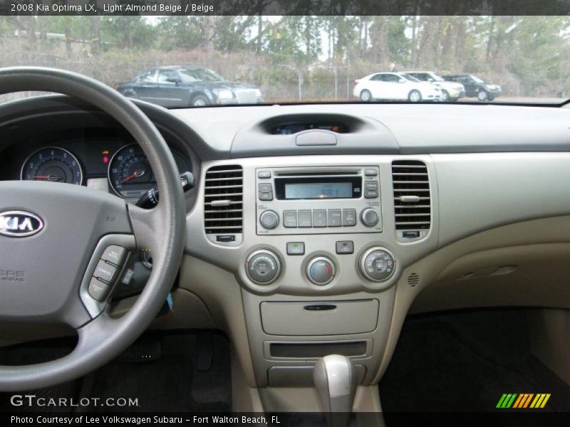 Light Almond Beige / Beige 2008 Kia Optima LX