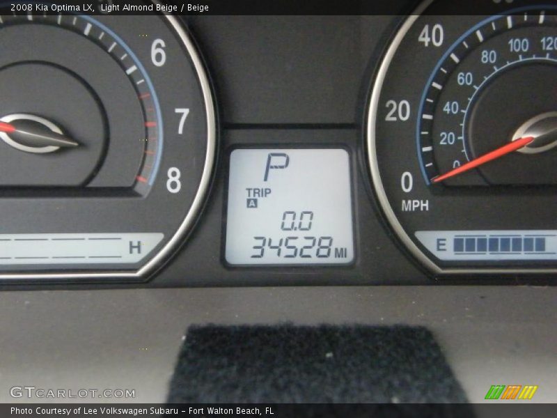Light Almond Beige / Beige 2008 Kia Optima LX