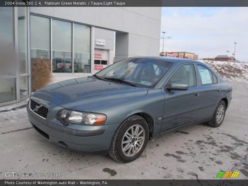 Platinum Green Metallic / Taupe/Light Taupe 2004 Volvo S60 2.4