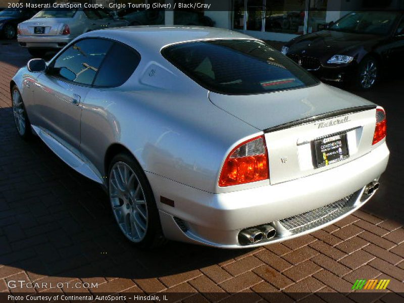Grigio Touring (Silver) / Black/Gray 2005 Maserati GranSport Coupe