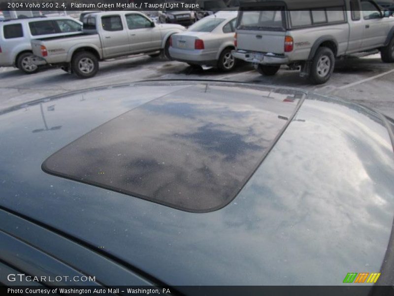 Platinum Green Metallic / Taupe/Light Taupe 2004 Volvo S60 2.4