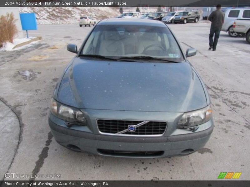 Platinum Green Metallic / Taupe/Light Taupe 2004 Volvo S60 2.4