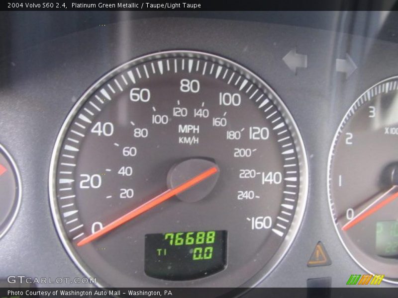 Platinum Green Metallic / Taupe/Light Taupe 2004 Volvo S60 2.4