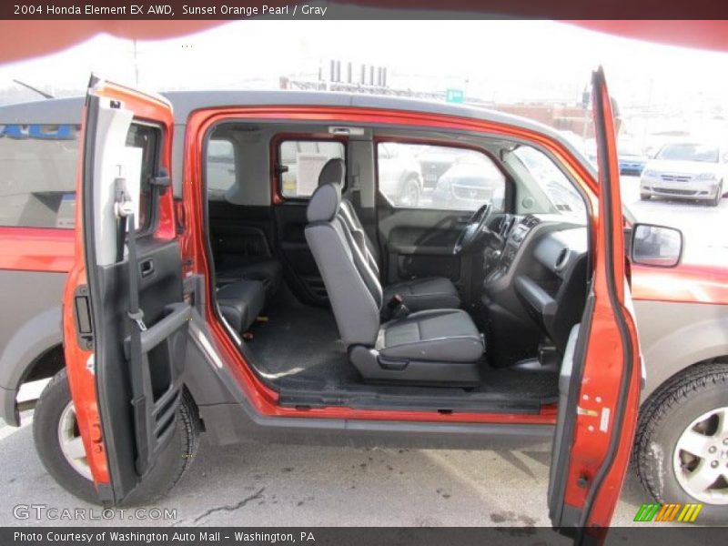  2004 Element EX AWD Gray Interior
