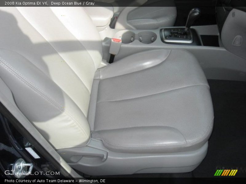 Deep Ocean Blue / Gray 2008 Kia Optima EX V6