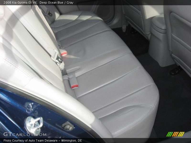 Deep Ocean Blue / Gray 2008 Kia Optima EX V6