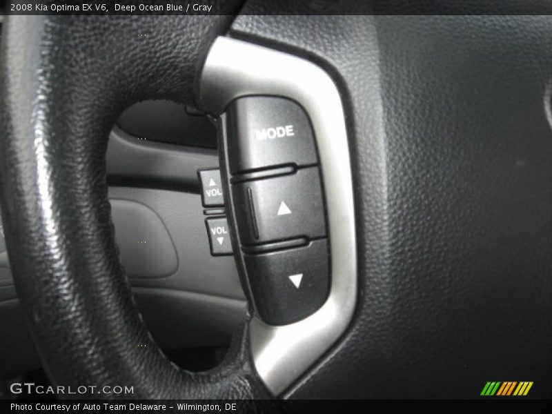 Deep Ocean Blue / Gray 2008 Kia Optima EX V6
