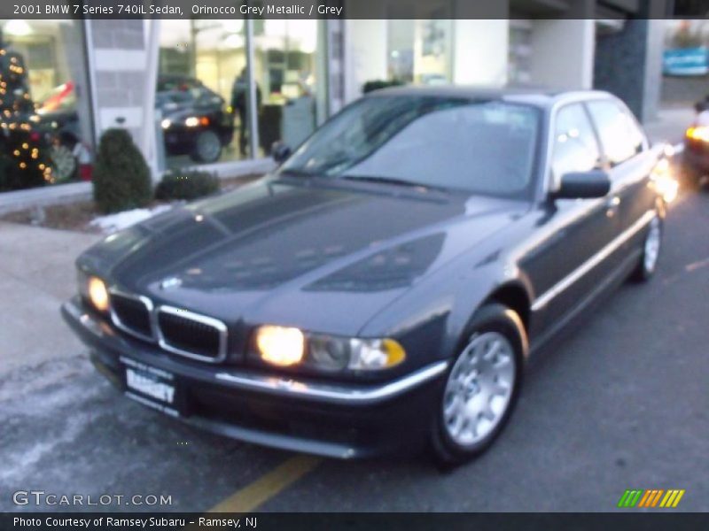 Orinocco Grey Metallic / Grey 2001 BMW 7 Series 740iL Sedan