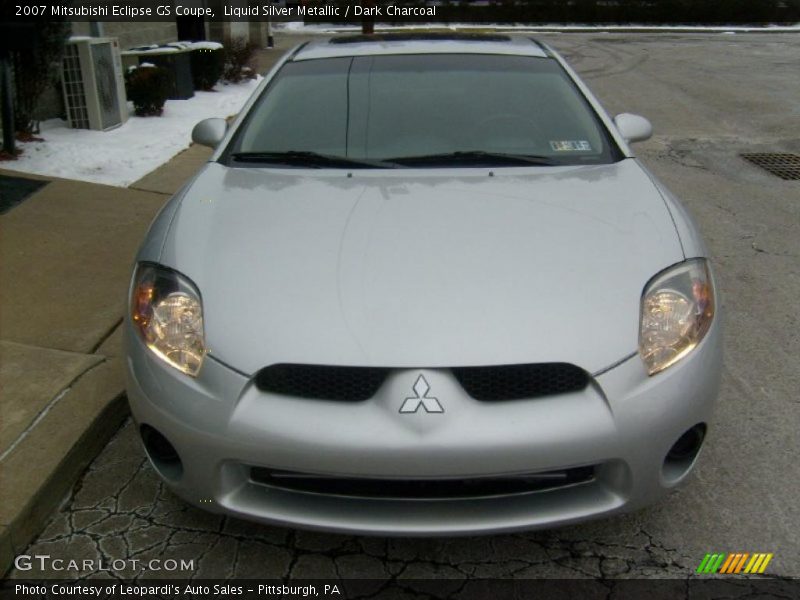 Liquid Silver Metallic / Dark Charcoal 2007 Mitsubishi Eclipse GS Coupe