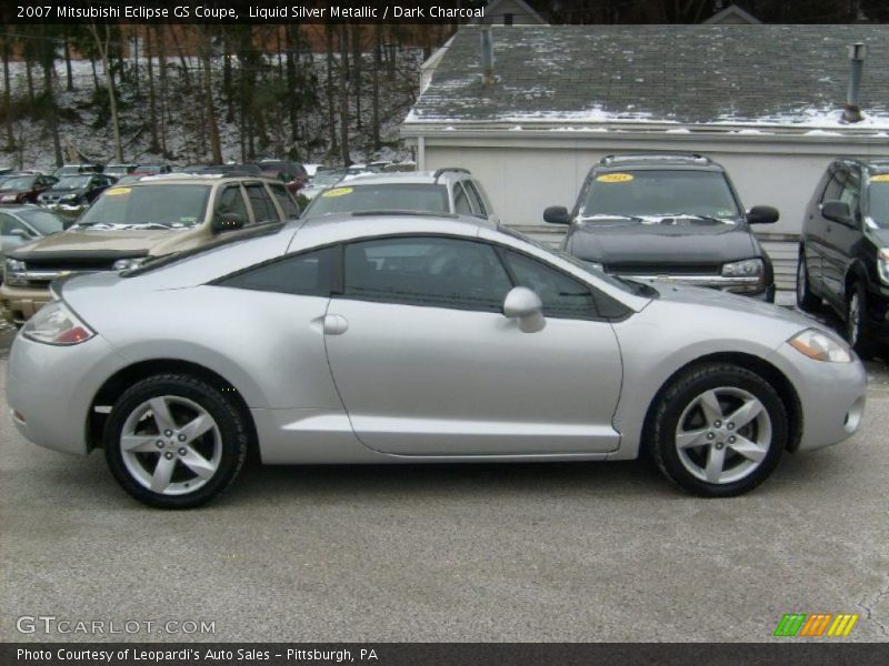 Liquid Silver Metallic / Dark Charcoal 2007 Mitsubishi Eclipse GS Coupe