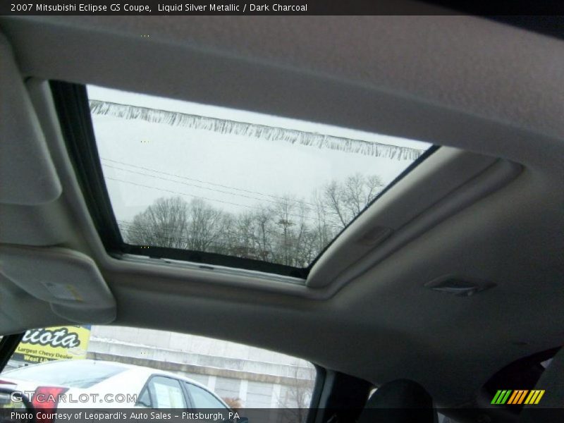 Liquid Silver Metallic / Dark Charcoal 2007 Mitsubishi Eclipse GS Coupe