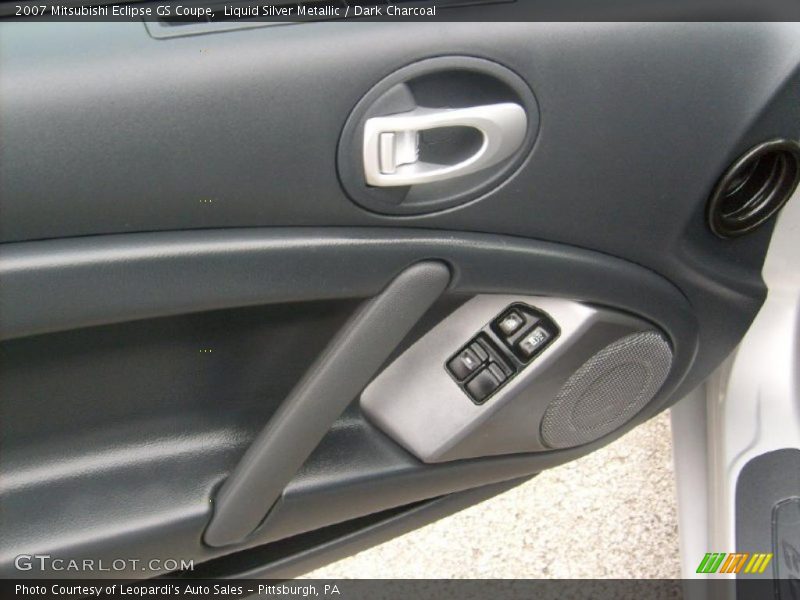 Liquid Silver Metallic / Dark Charcoal 2007 Mitsubishi Eclipse GS Coupe