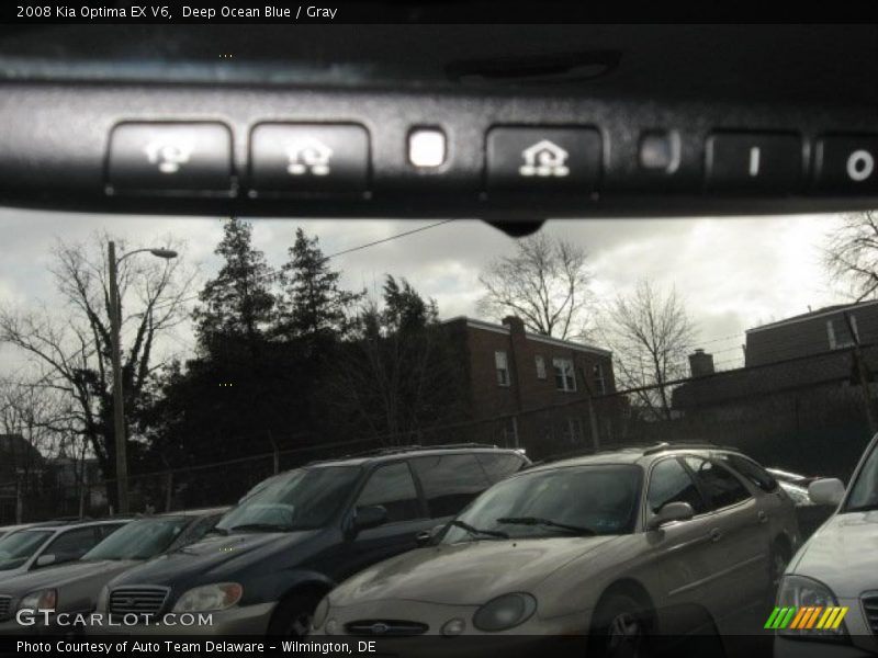 Deep Ocean Blue / Gray 2008 Kia Optima EX V6