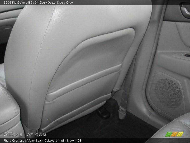 Deep Ocean Blue / Gray 2008 Kia Optima EX V6