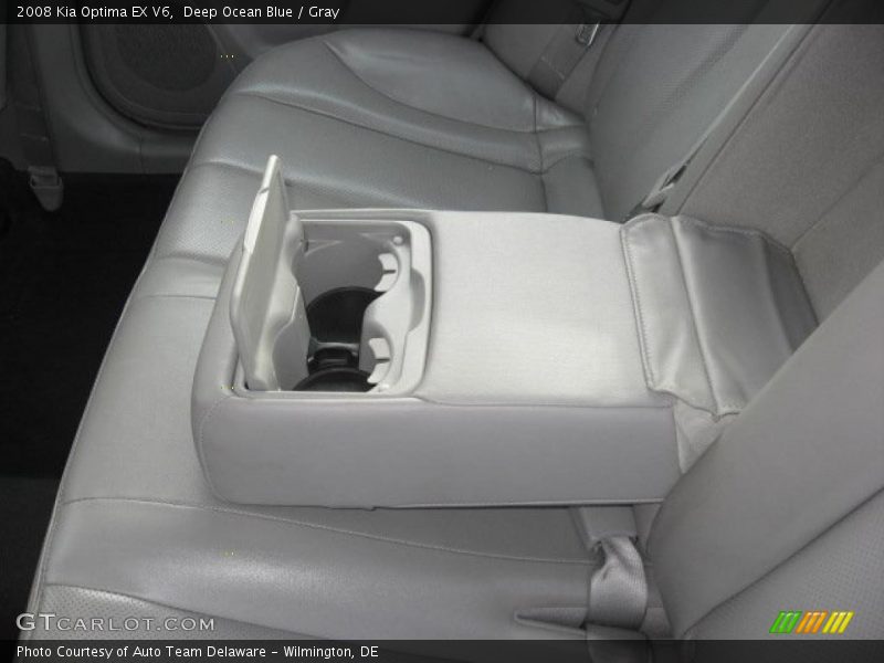 Deep Ocean Blue / Gray 2008 Kia Optima EX V6