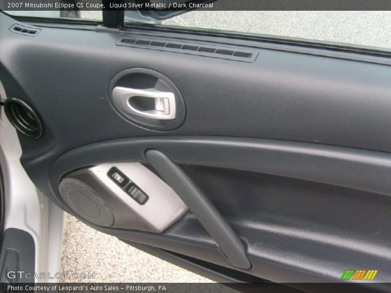 Liquid Silver Metallic / Dark Charcoal 2007 Mitsubishi Eclipse GS Coupe