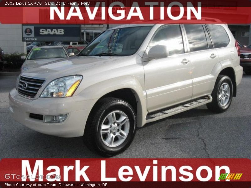 Sand Dollar Pearl / Ivory 2003 Lexus GX 470
