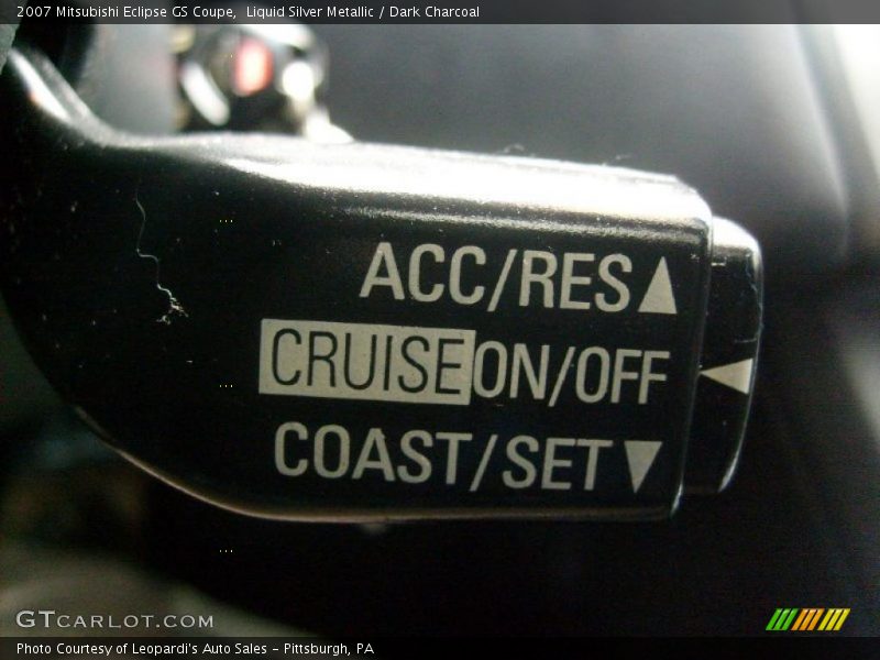 Liquid Silver Metallic / Dark Charcoal 2007 Mitsubishi Eclipse GS Coupe