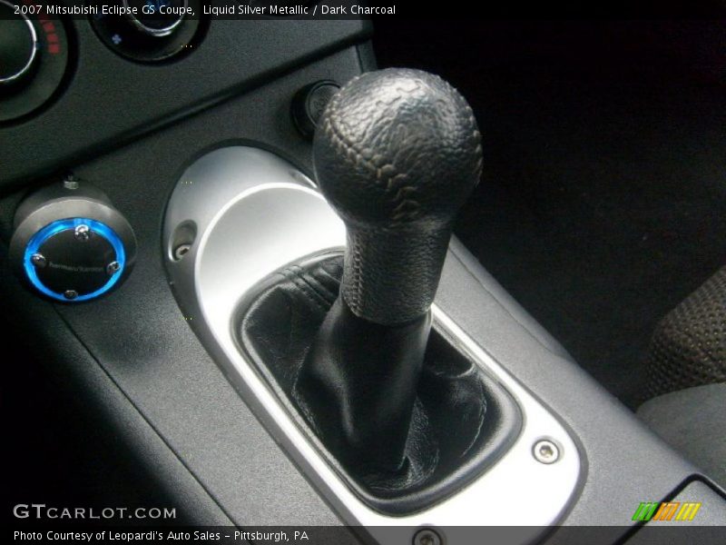 Liquid Silver Metallic / Dark Charcoal 2007 Mitsubishi Eclipse GS Coupe
