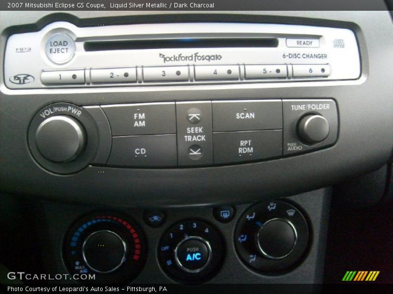 Liquid Silver Metallic / Dark Charcoal 2007 Mitsubishi Eclipse GS Coupe