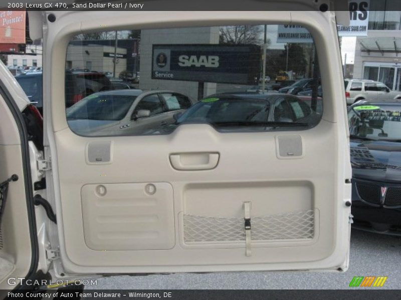 Sand Dollar Pearl / Ivory 2003 Lexus GX 470