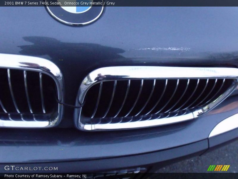 Orinocco Grey Metallic / Grey 2001 BMW 7 Series 740iL Sedan