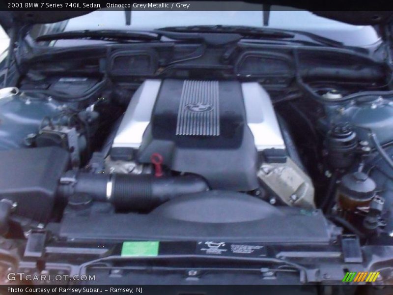 Orinocco Grey Metallic / Grey 2001 BMW 7 Series 740iL Sedan