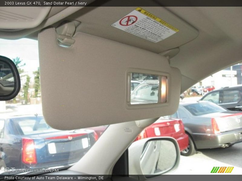Sand Dollar Pearl / Ivory 2003 Lexus GX 470