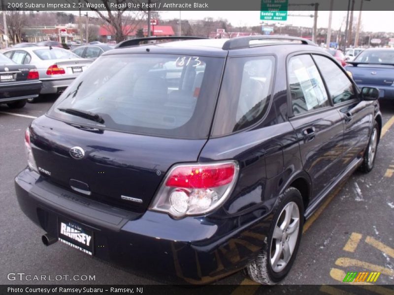 Regal Blue Pearl / Anthracite Black 2006 Subaru Impreza 2.5i Wagon