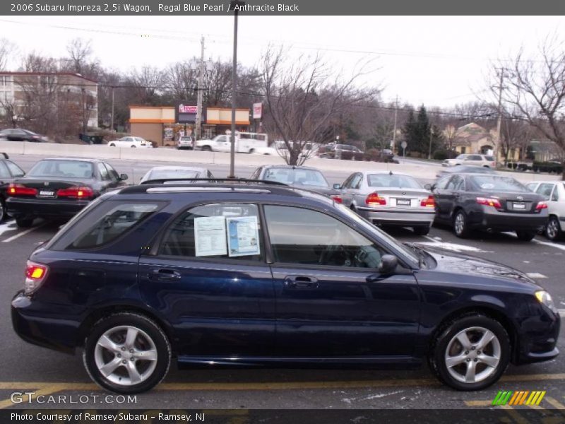 Regal Blue Pearl / Anthracite Black 2006 Subaru Impreza 2.5i Wagon