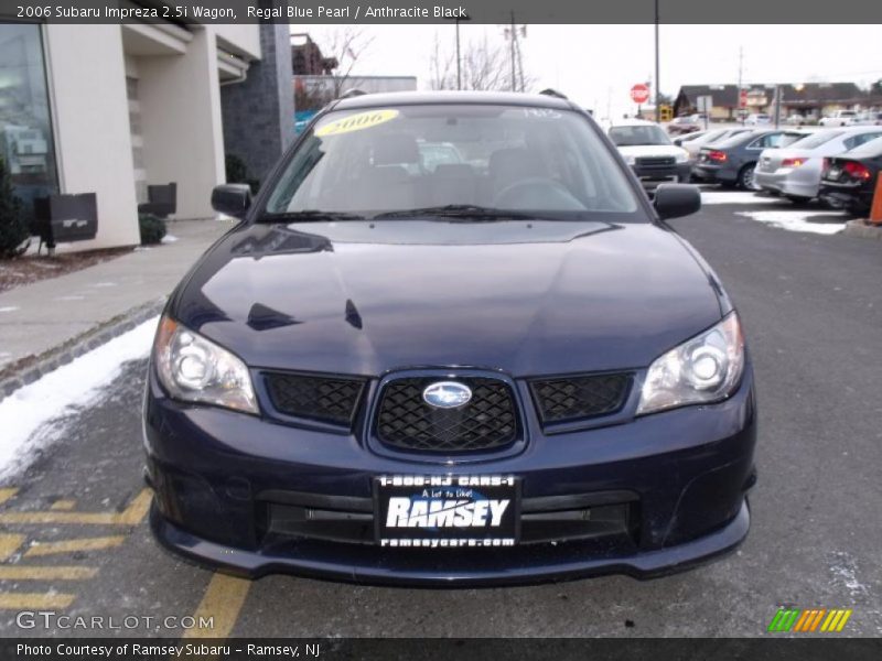 Regal Blue Pearl / Anthracite Black 2006 Subaru Impreza 2.5i Wagon