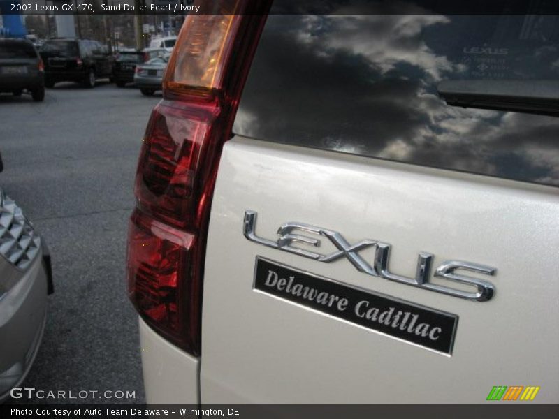 Sand Dollar Pearl / Ivory 2003 Lexus GX 470