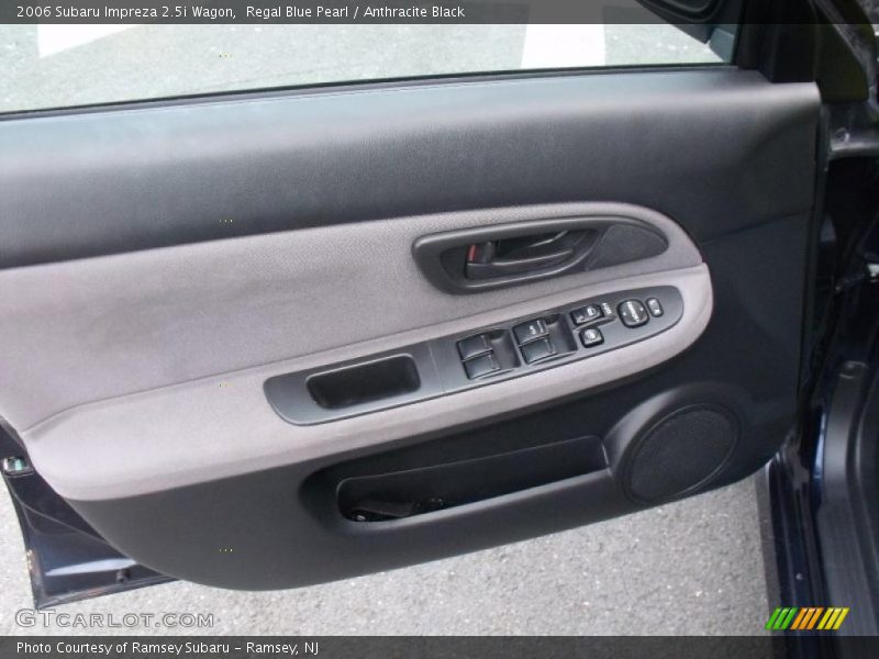 Regal Blue Pearl / Anthracite Black 2006 Subaru Impreza 2.5i Wagon