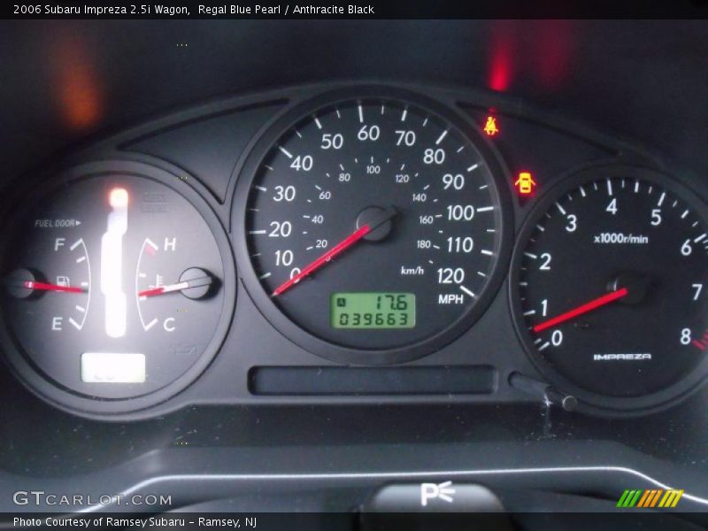Regal Blue Pearl / Anthracite Black 2006 Subaru Impreza 2.5i Wagon